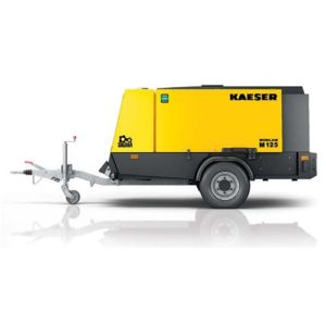 Large portable compressors up to 600 cfm